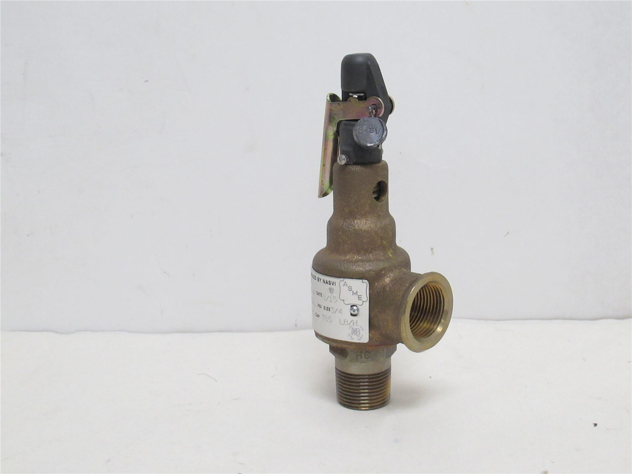 Kunkle 60100DDM01; Bronze Relief Valve; 3/4NPT; 125PSI