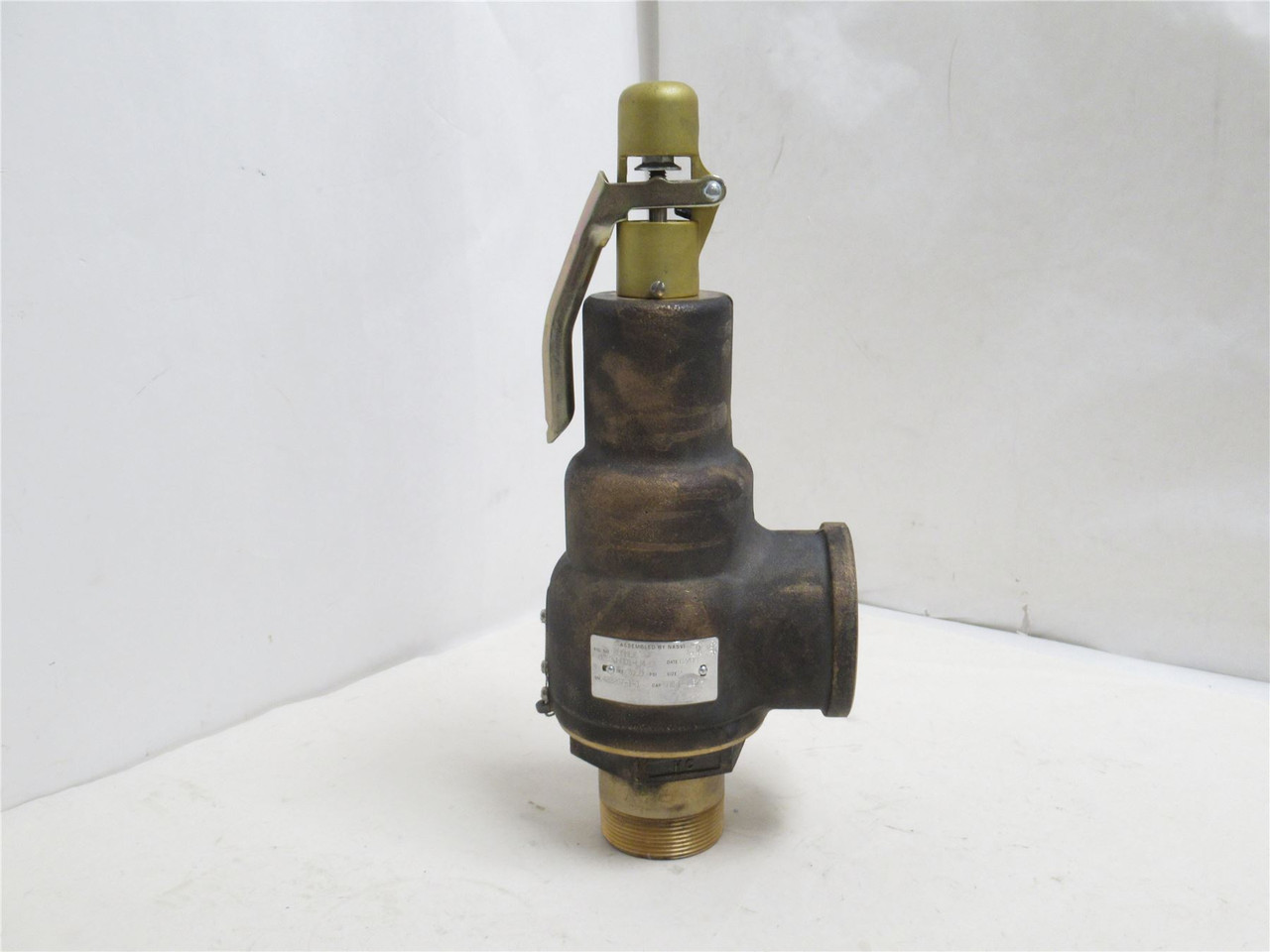 Kunkle 6010JHM01-LM; Bronze Safety Relief Valve 2 x 2-1/2NPT