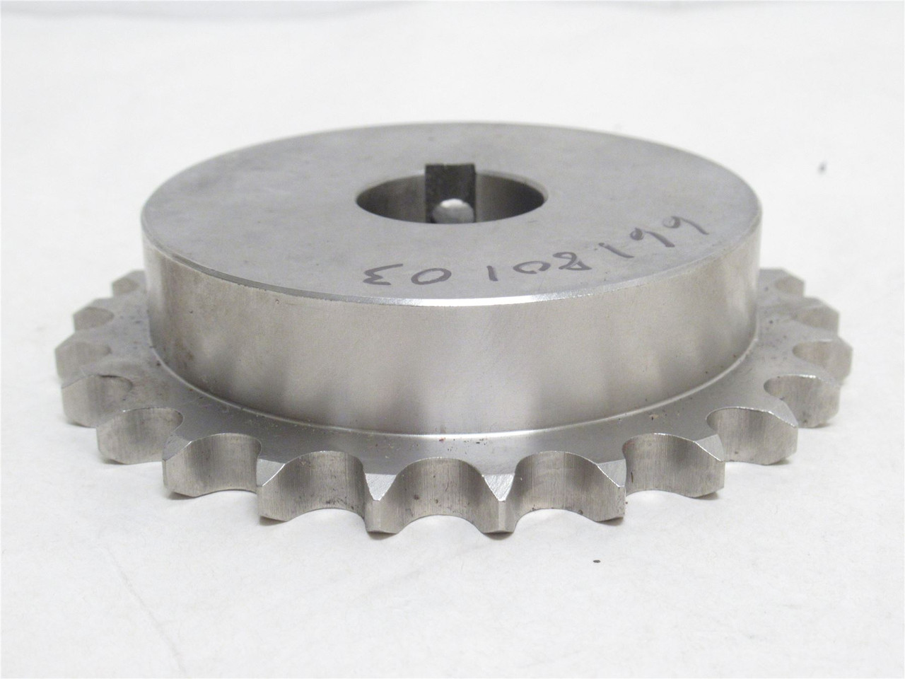 MFG- 40B25SS-25; Sprocket #40; SS; 25 Teeth; 25mmID