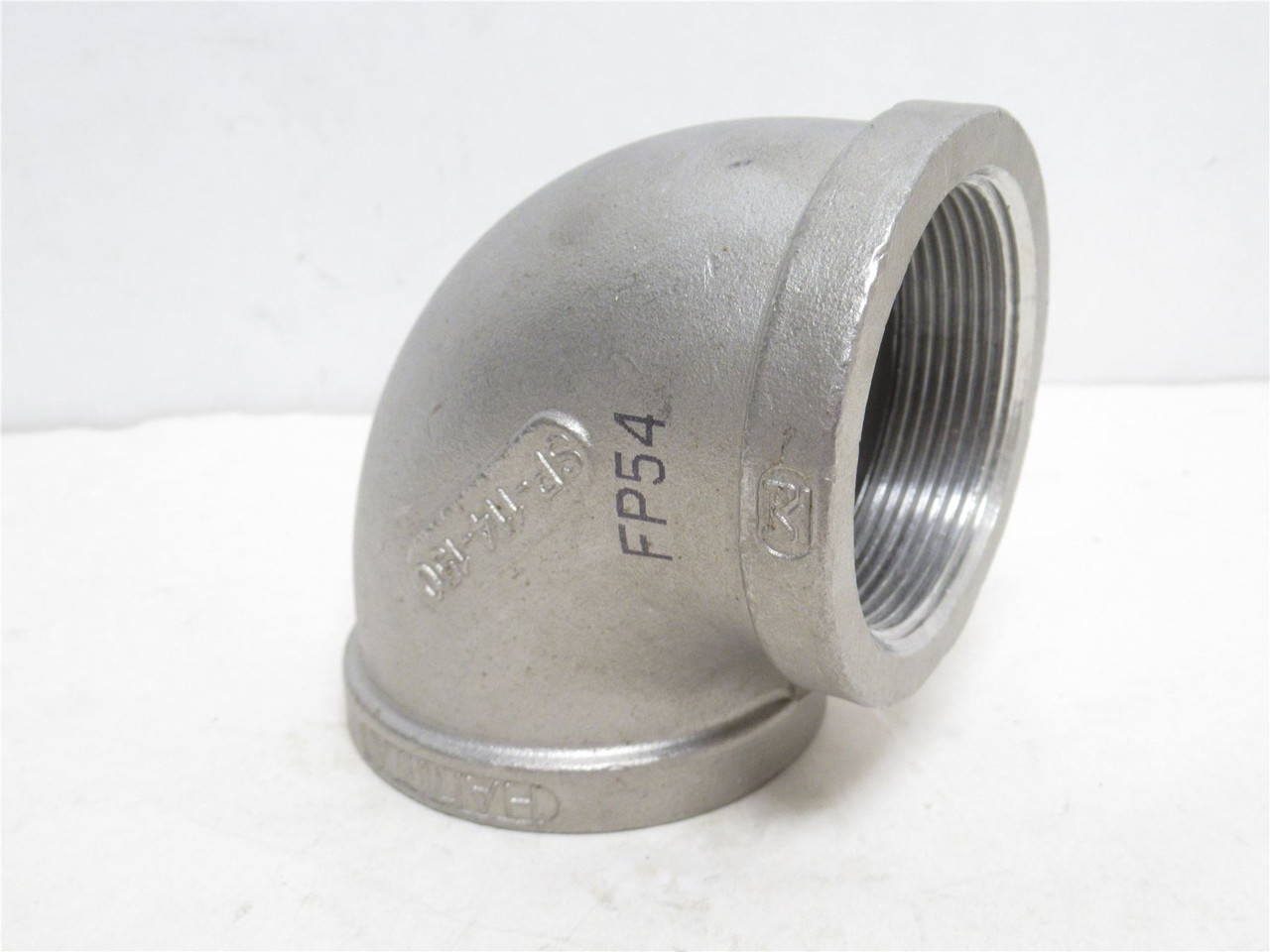 MFG- 409E111N020; Pipe Elbow; SS-304; 90Deg; 2NPT