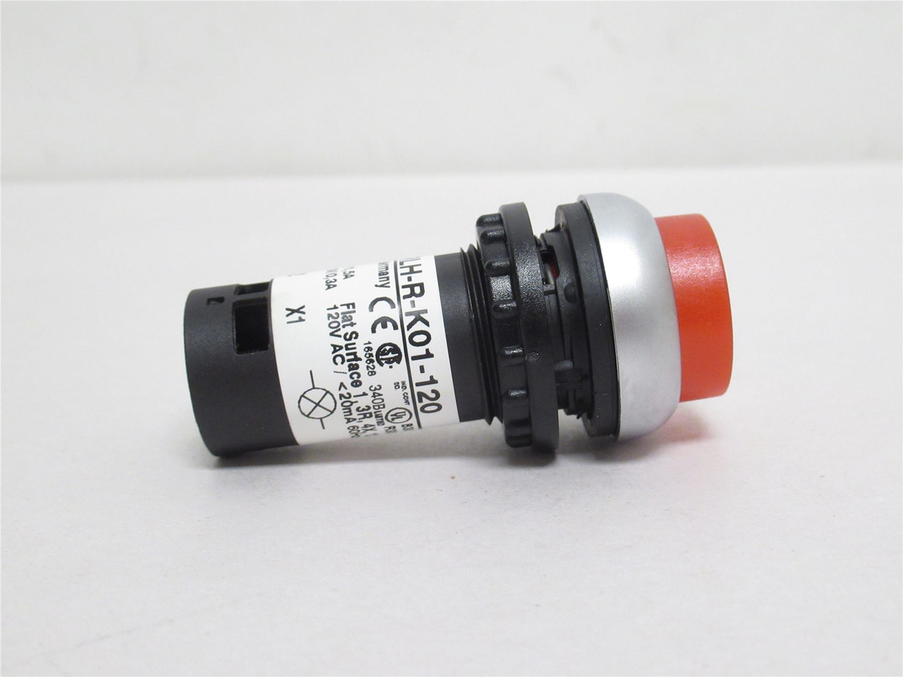 Eaton C22-DRLH-R-K01-120; Illumin Push-Button; Red; 1NC; 120V