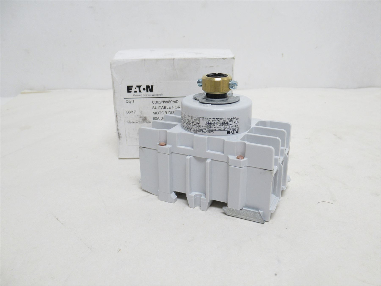 Eaton C362NW80MD; Rotary Motor Disconnect Switch; 80A; 3 Pole
