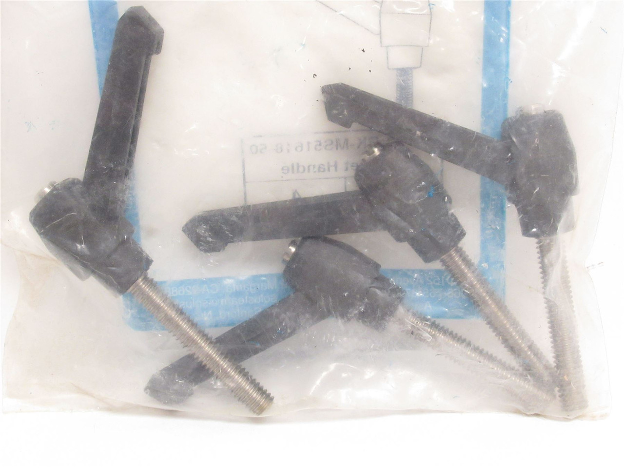 System Plast RH-20-BK-MS51618-50; Bag-4 Male Ratchet Handles