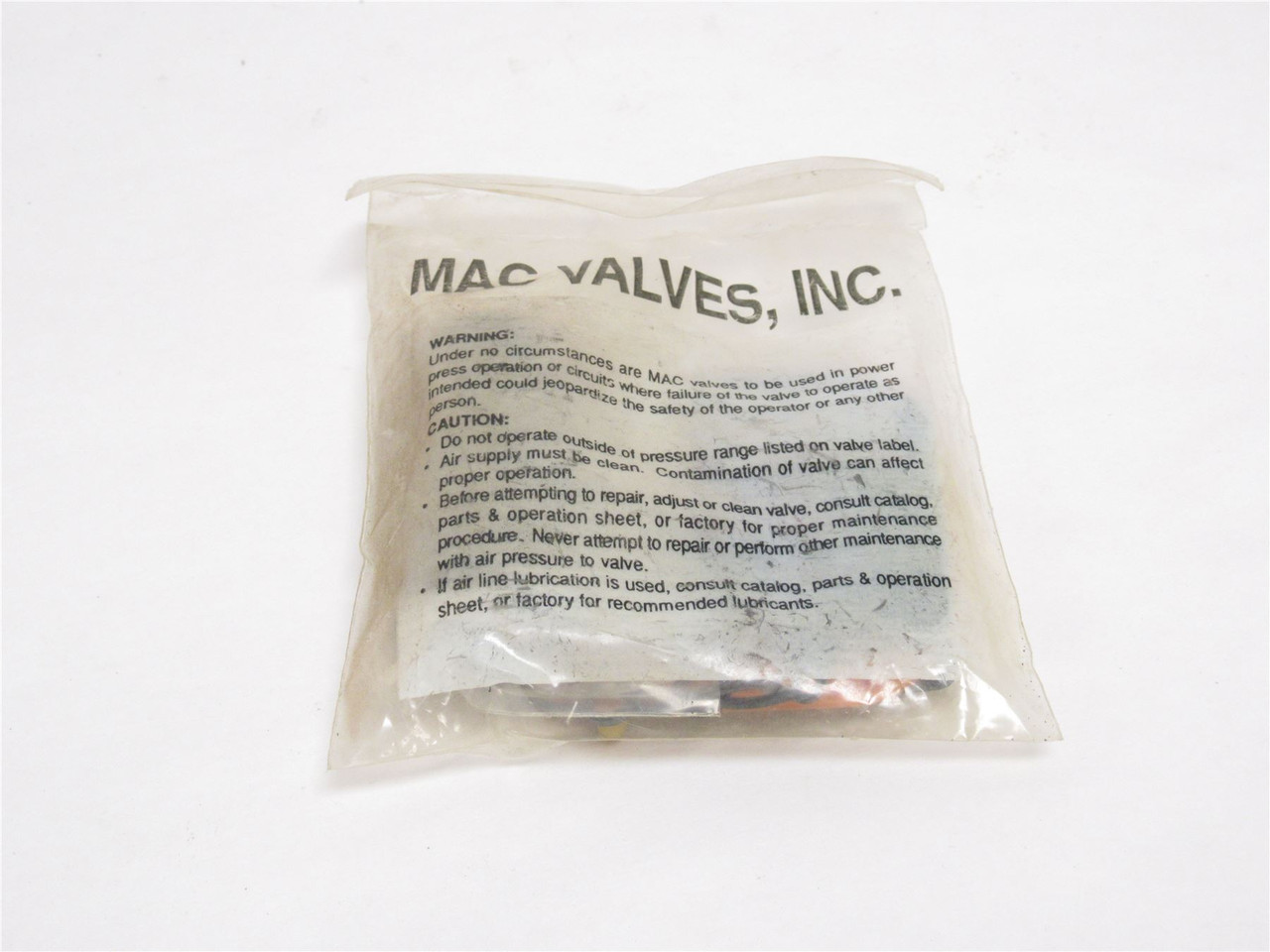 MAC K-03002C; Valve Repair Kit; Sealed Bag