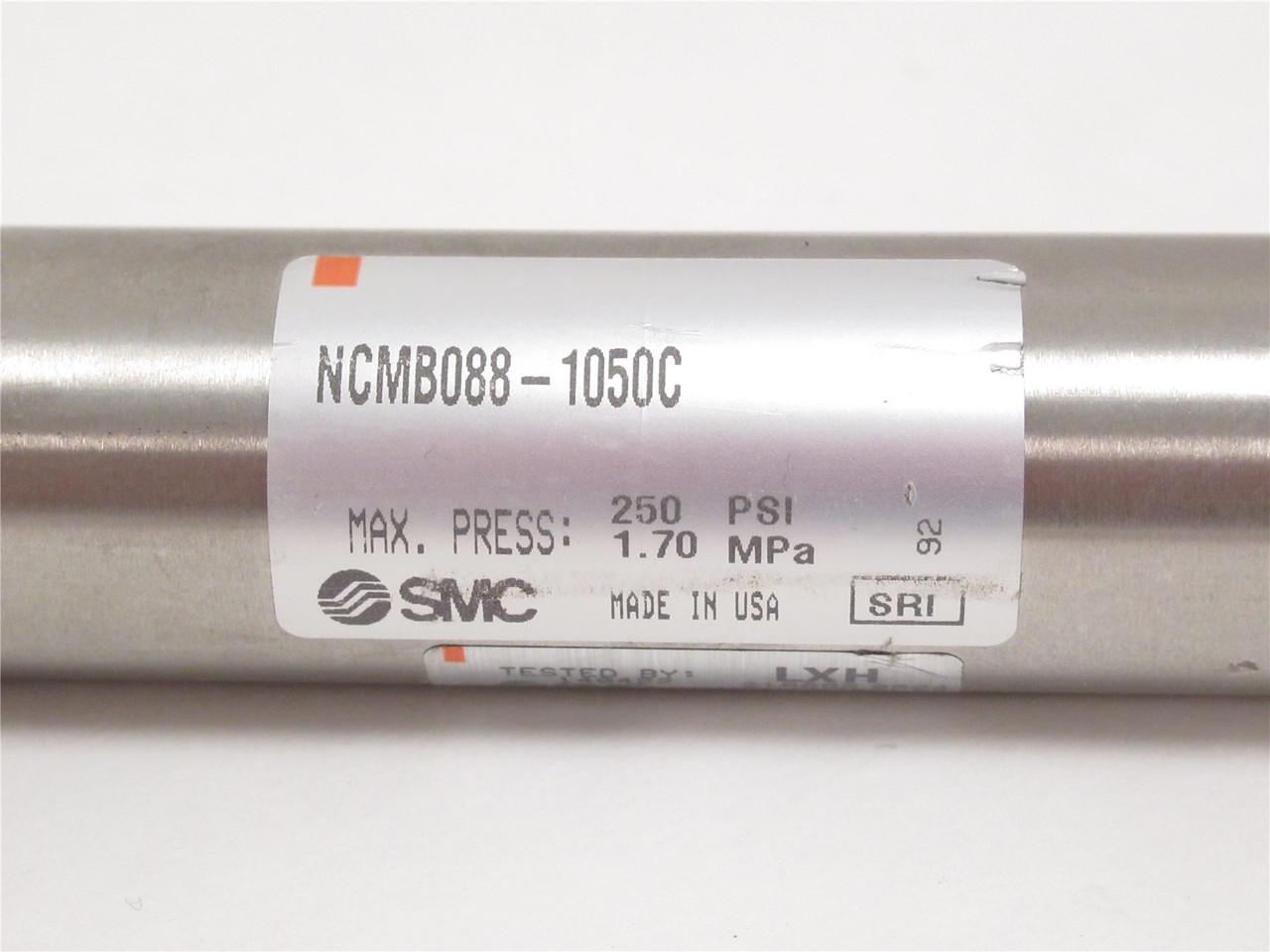SMC NCMB088-1050C; Air Cylinder; SS; 7/8"ID x 10.5" Stroke