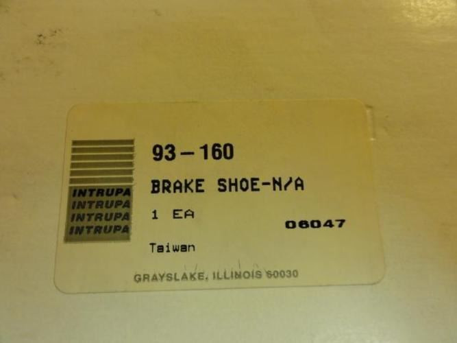 Intrupa 93-160; Shoe Brake