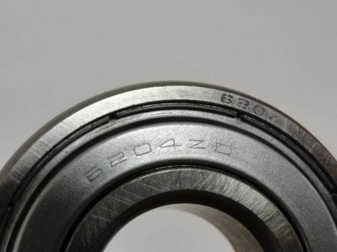 PEER 6204ZD; Ball Bearing; 20mm ID x 47mm x 14mm