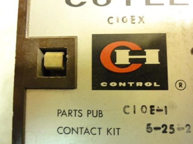 Cutler Hammer  C10E-1; Power Unit Relay 3Pole 120V