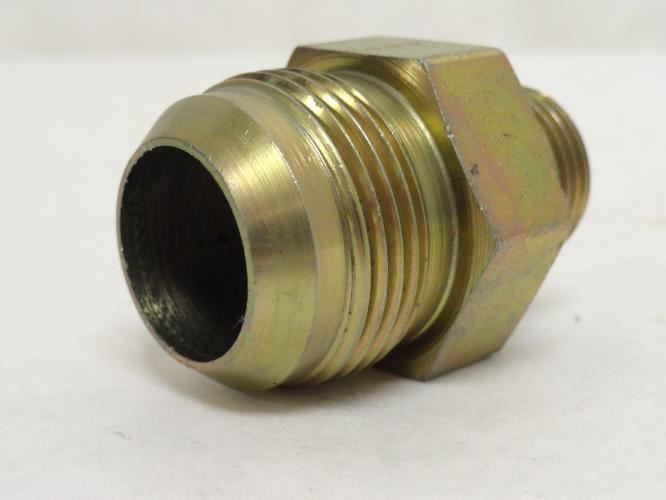 Parker 16-10 F5OX-S; Straight Adapter 1 JIC x 5/8 BOSS