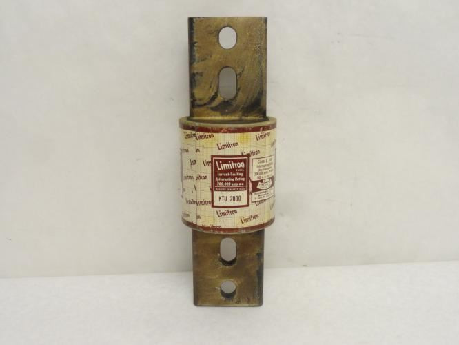 Bussmann KTU-2000; Fast Acting Fuse; 2000A; 600VAC/340VDC