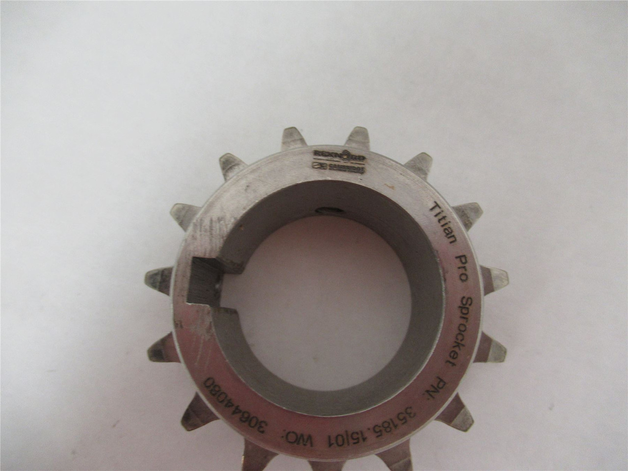 Rexnord 35185.15/01; Sprocket 15T 1.25" Bore  SS