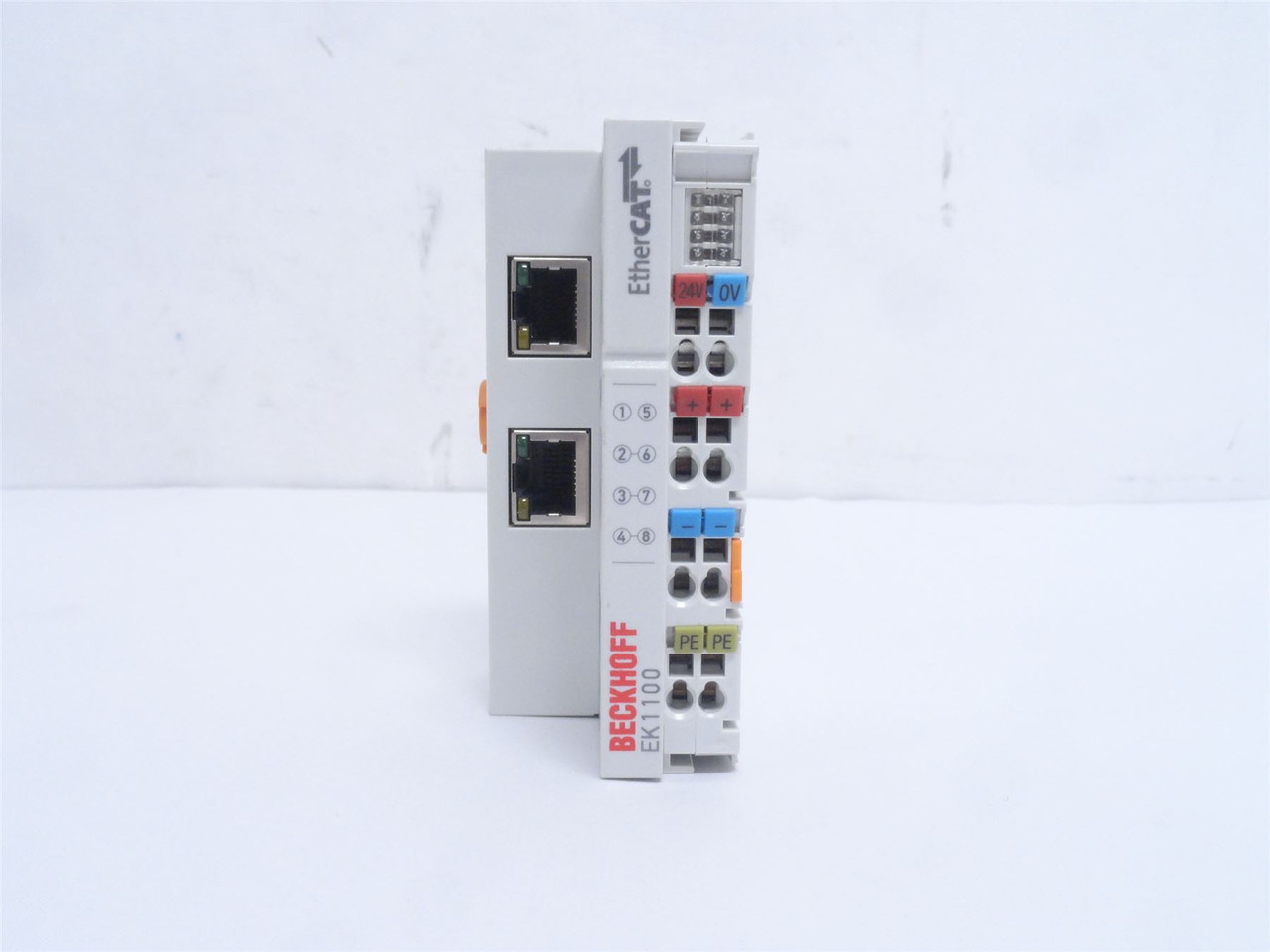 Beckhoff EK1100; EtherCAT Coupler; 24VDC; RJ45