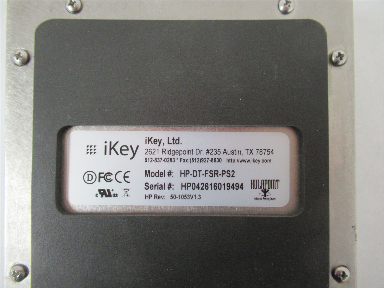 iKey HP-DT-FSR-PS2; Pointing Device 3 Button 1Joystick SSCase