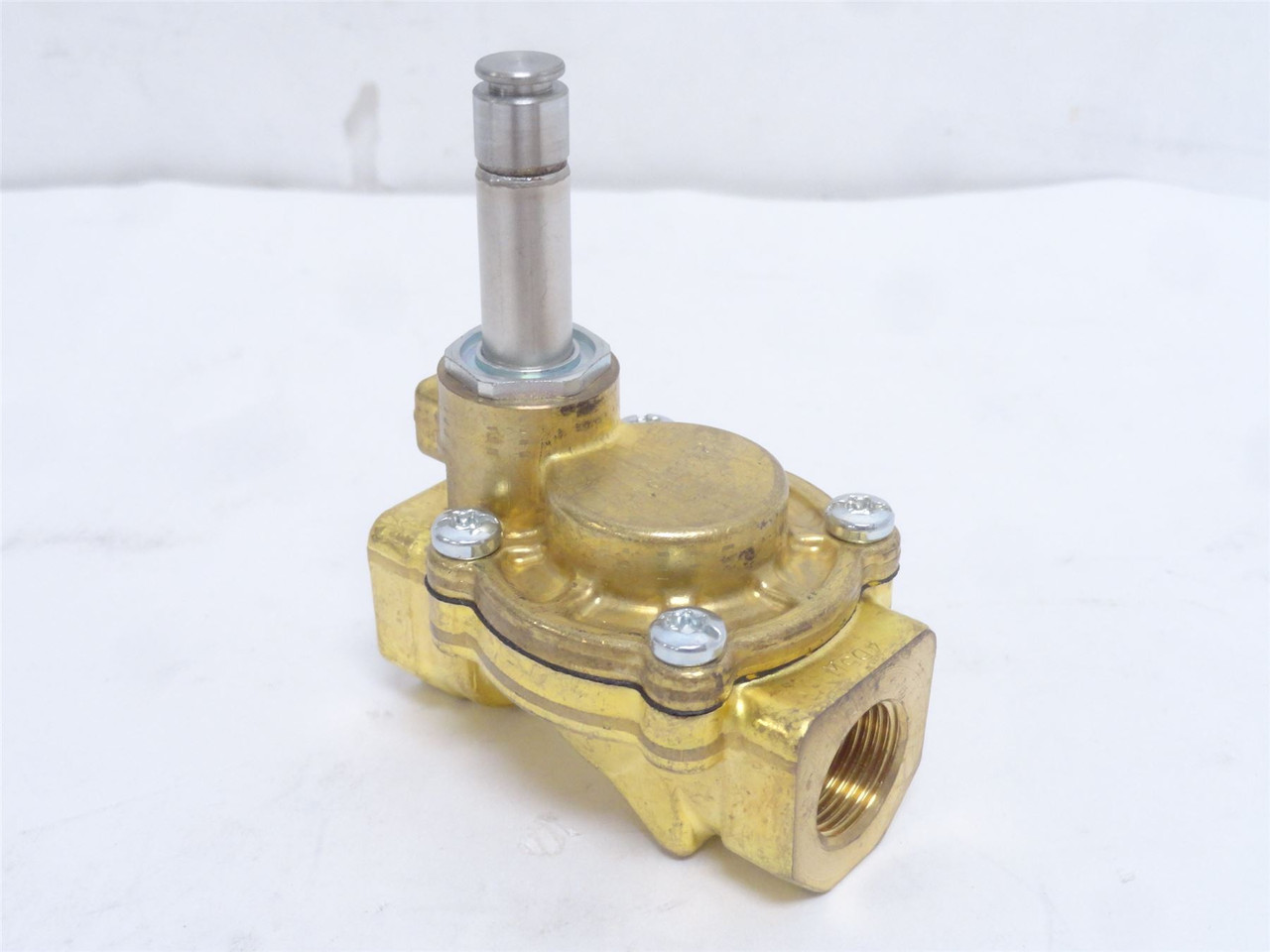 Asco SCE238D001; Solenoid 3/8NPT 24VAC Missing Red Clip