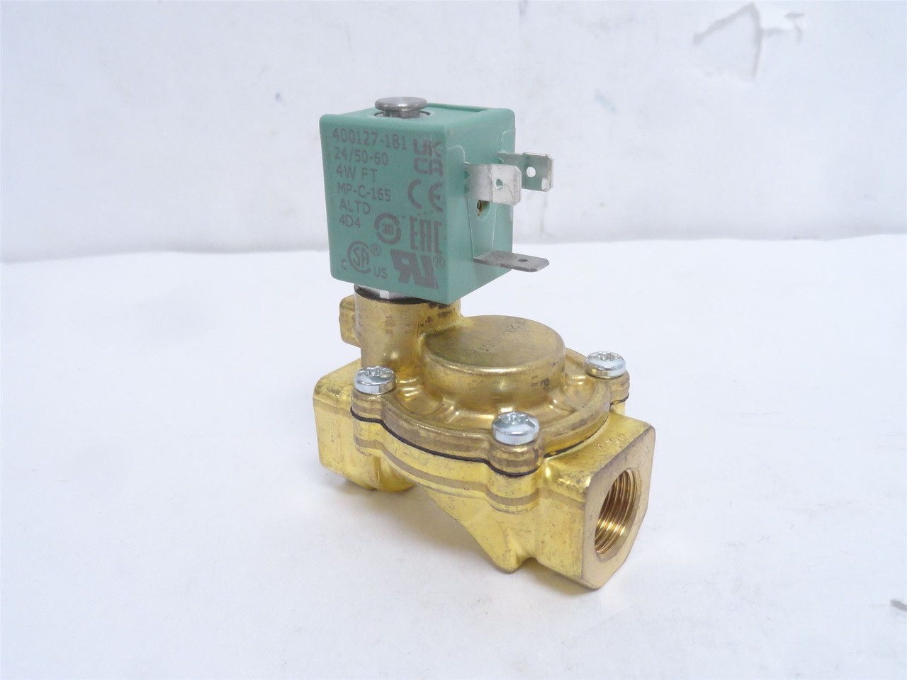 Asco SCE238D001; Solenoid 3/8NPT 24VAC Missing Red Clip