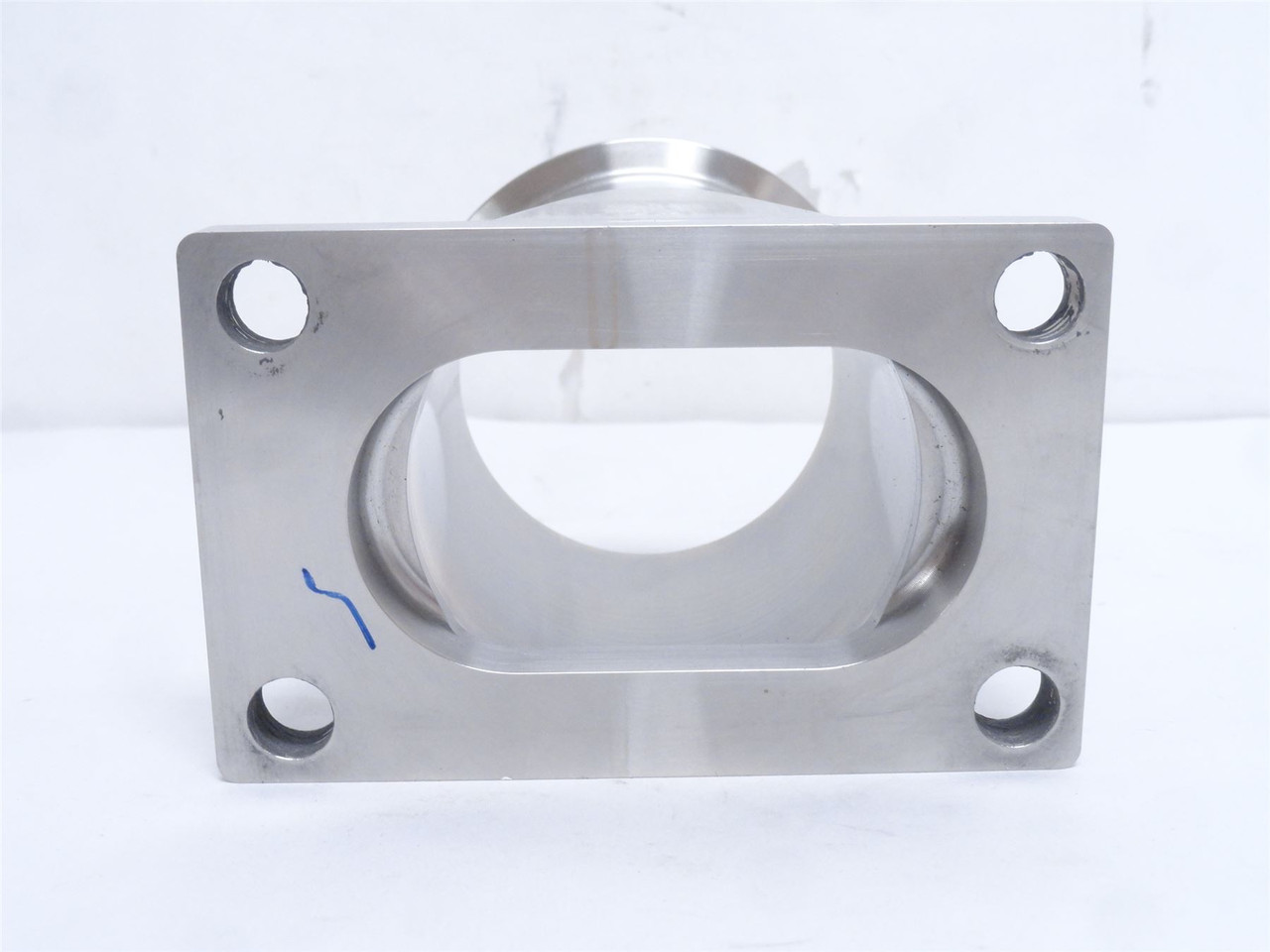 Poss Design 001320-R0; Pump Residue Fitting; SS; Size: 3" Clamp