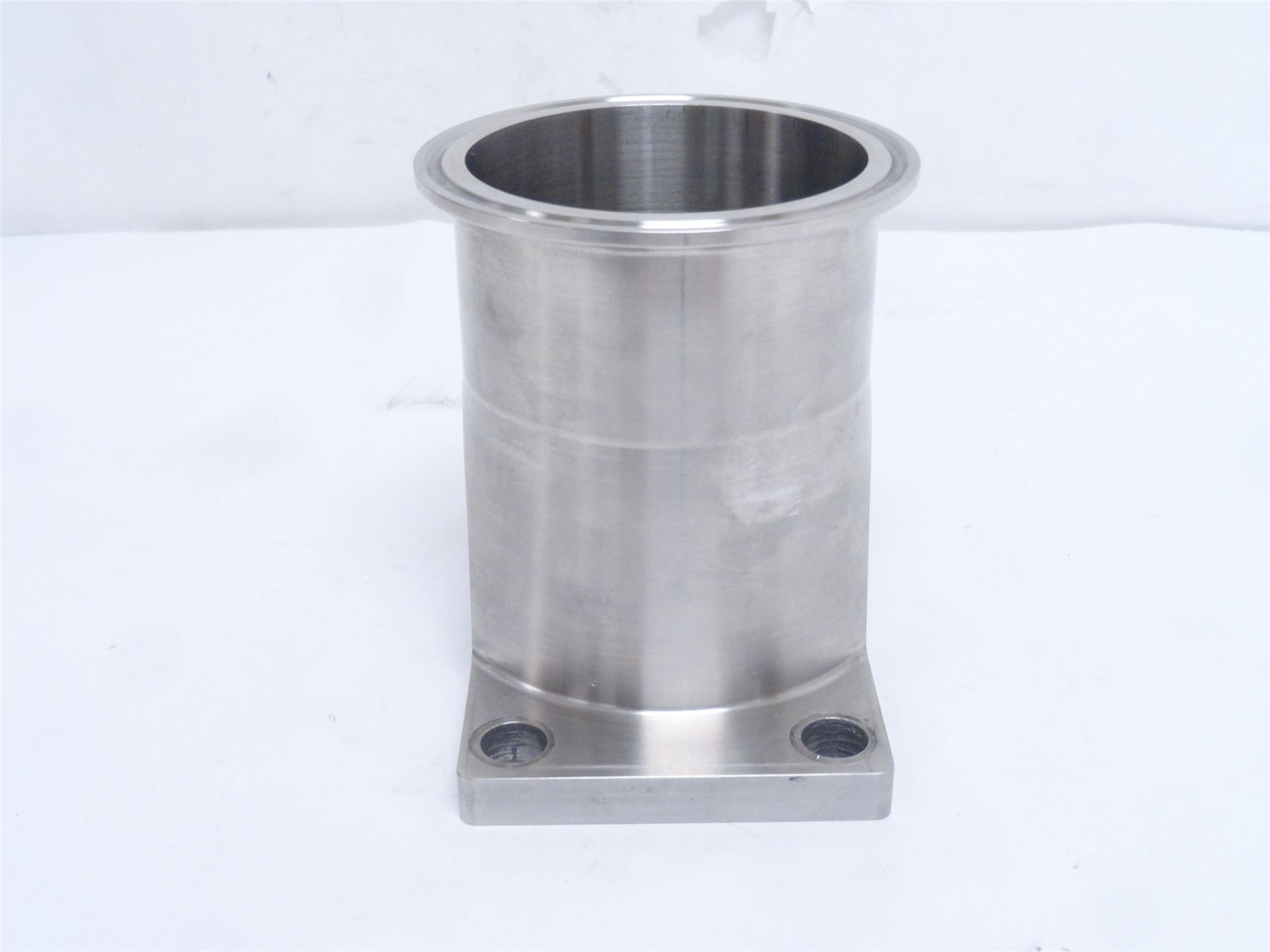 Poss Design 001320-R0; Pump Residue Fitting; SS; Size: 3" Clamp