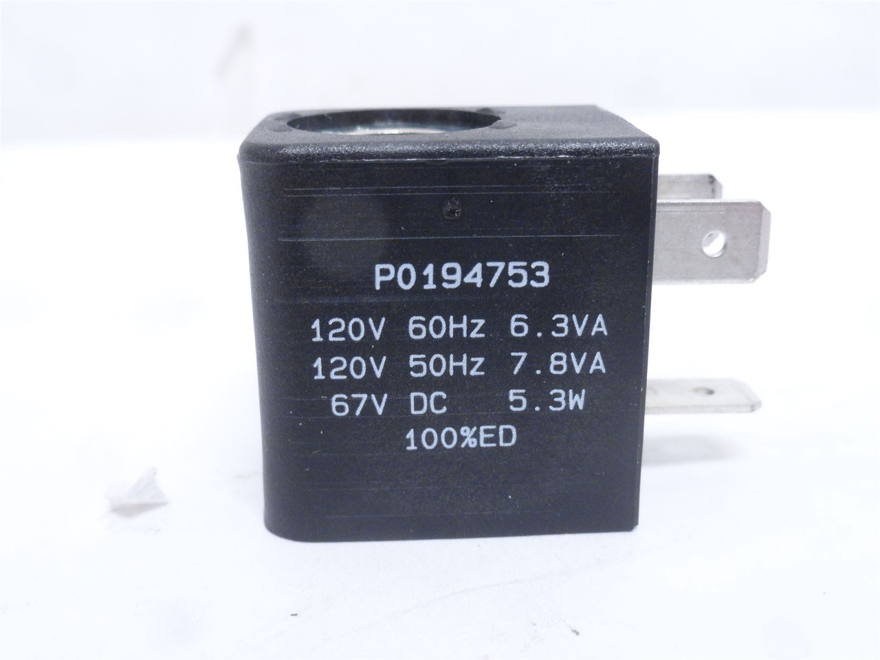 Parker P2FCB453; Solenoid Coil; 120VAC/67VDC; 3-Wire; 5/16"ID