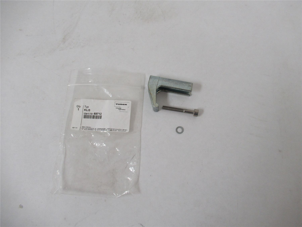 Turck KL13; Mounting for Prox Switch