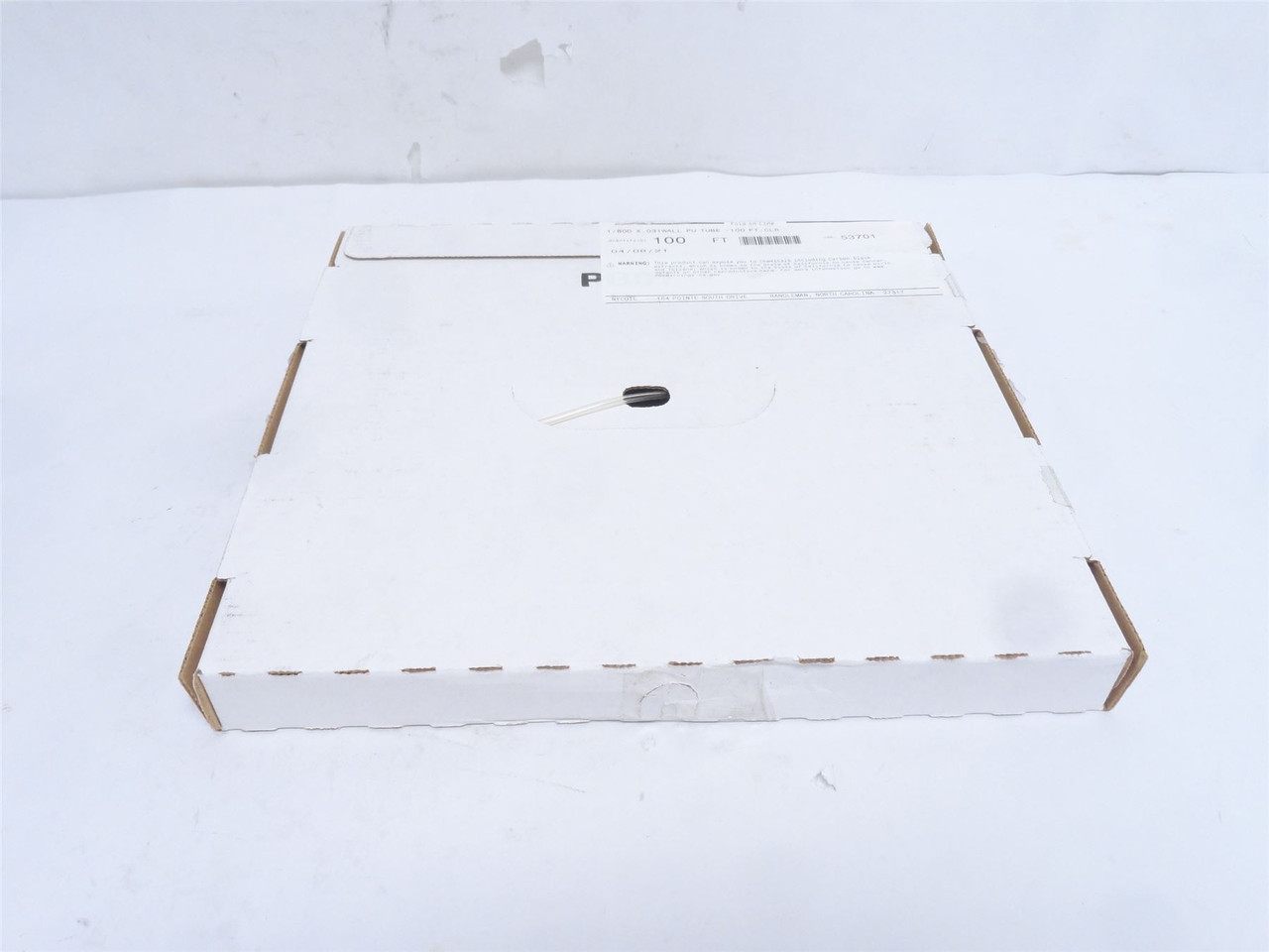 Nycoil 63220; Box-100'; Clear Air Hose; 1/8"OD x 031" Wall