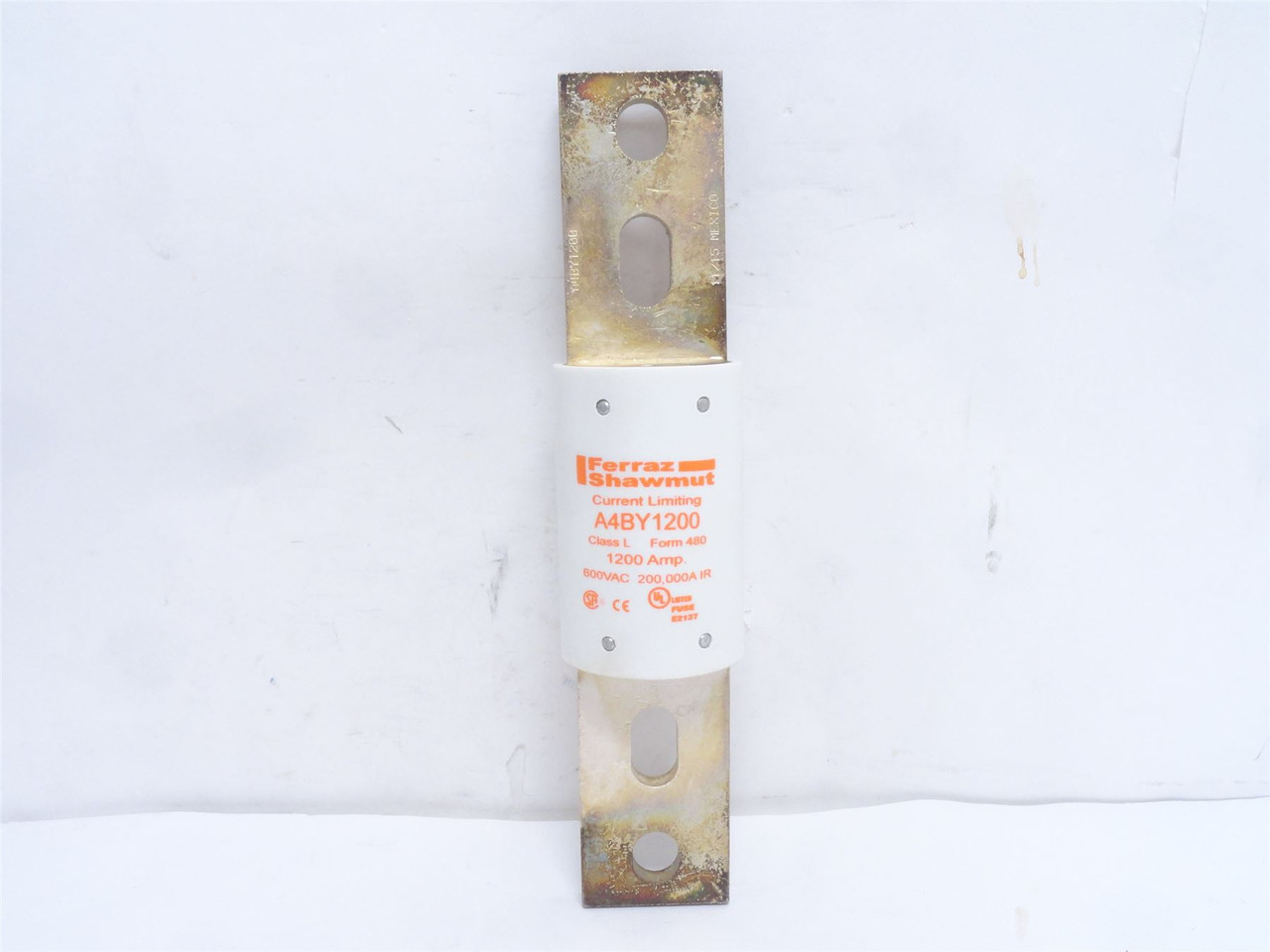 Mersen A4BY1200; Dual Element; Time Delay Fuse; 1200A; 600VAC