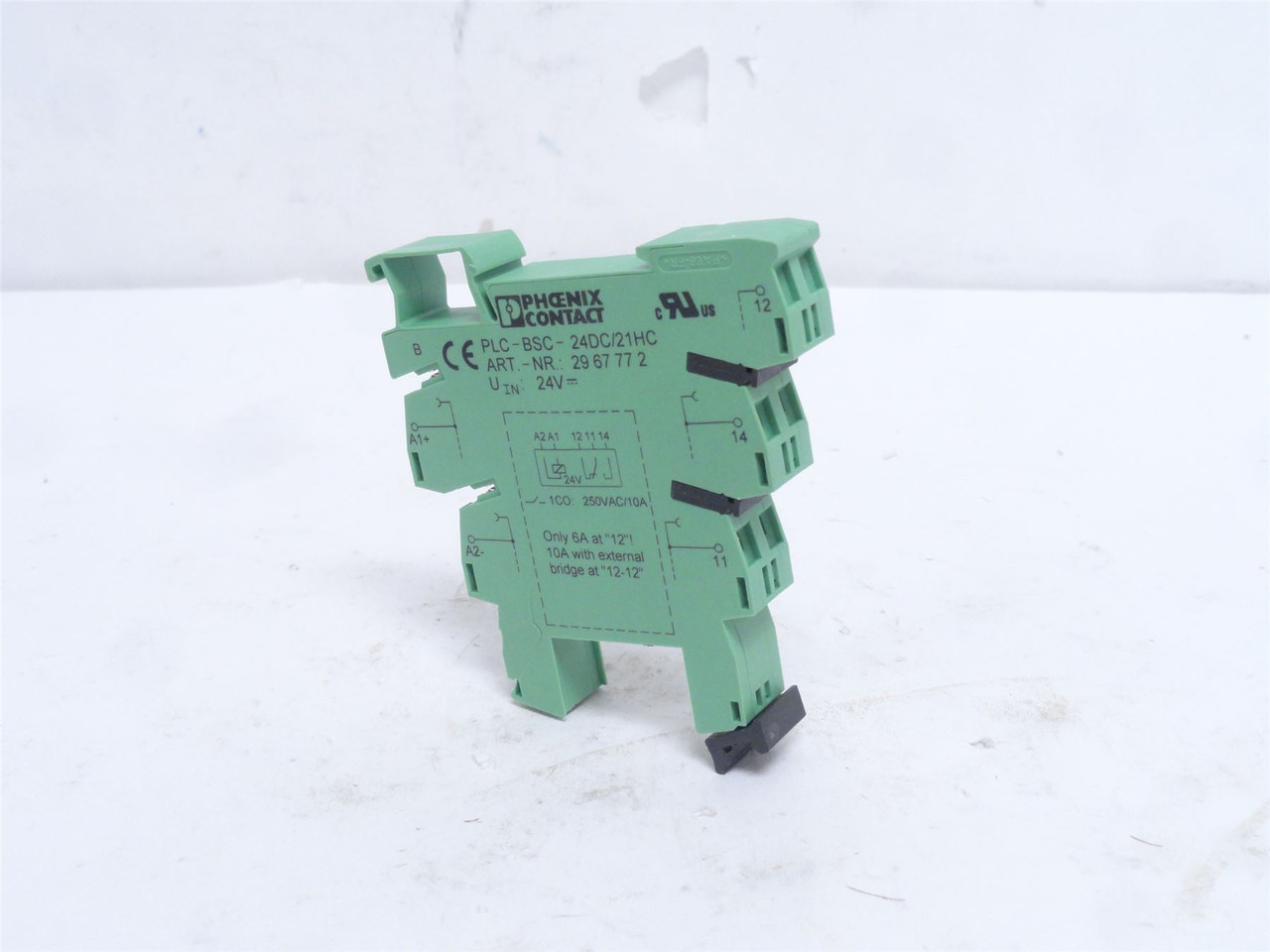 Phoenix PLC-BSC-24DC/21HC; Relay Socket 2967772; 24V; 8-Pin