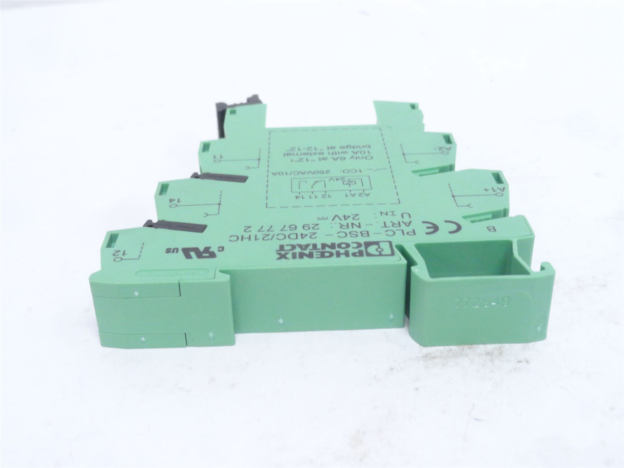 Phoenix PLC-BSC-24DC/21HC; Relay Socket 2967772; 24V; 8-Pin