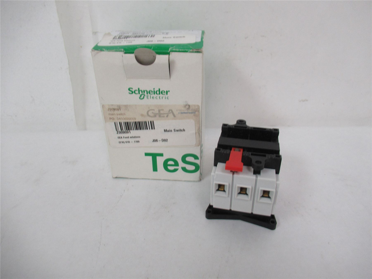 Schneider V2; Electric Base for use with Vario Series IP20 3P