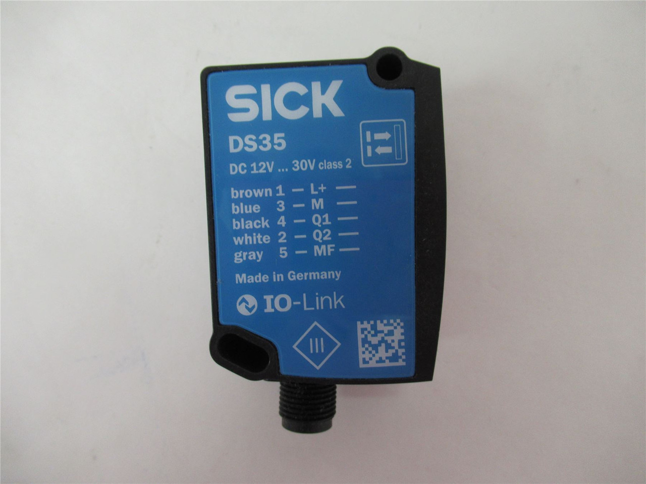 SICK DS35-B15821; Photo Sensor Range .5-12m 12-30VDC