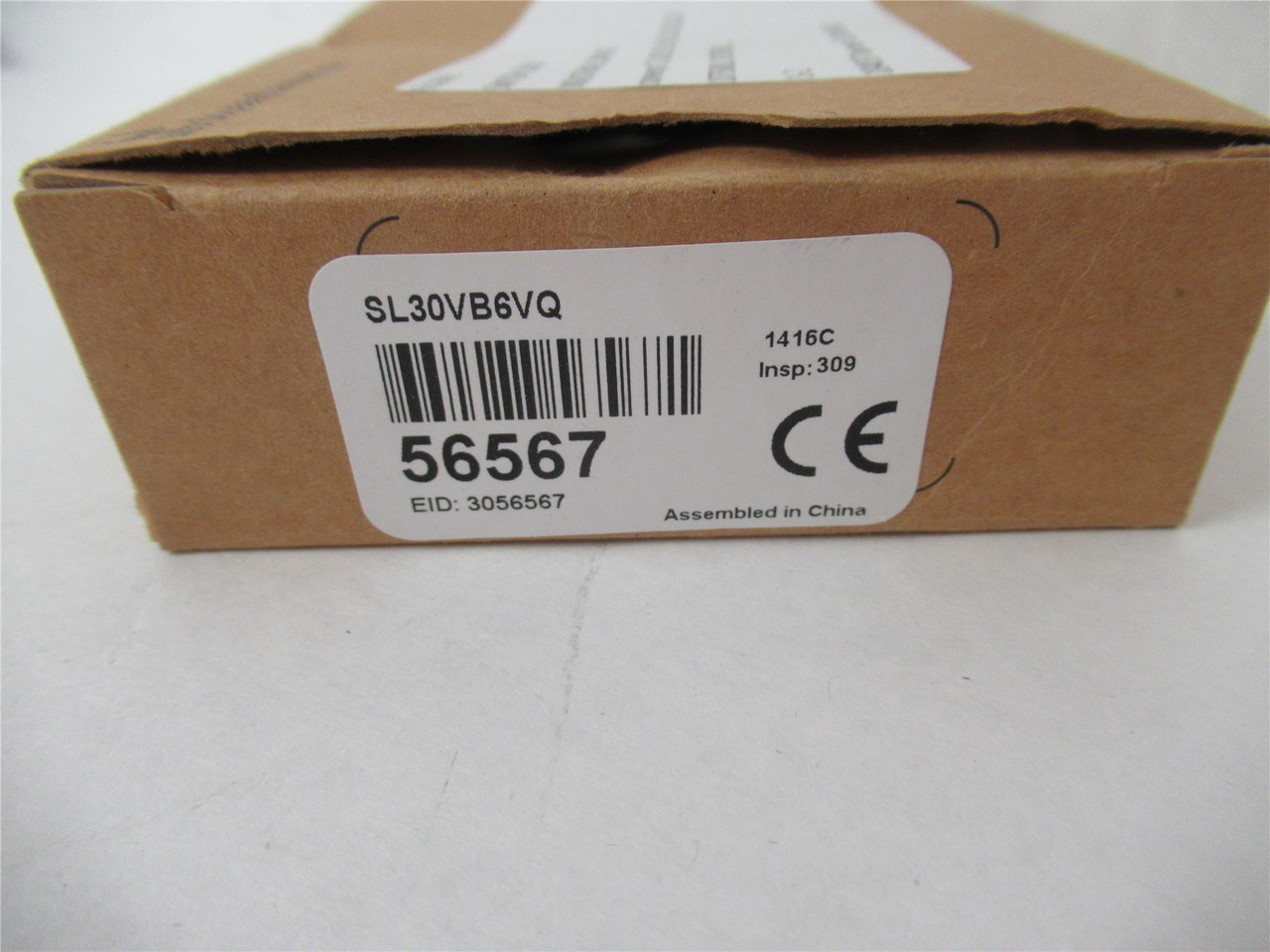 Banner SL30VB6VQ; PhotoSensor Slot W 30mm Input10-30VDCOutput