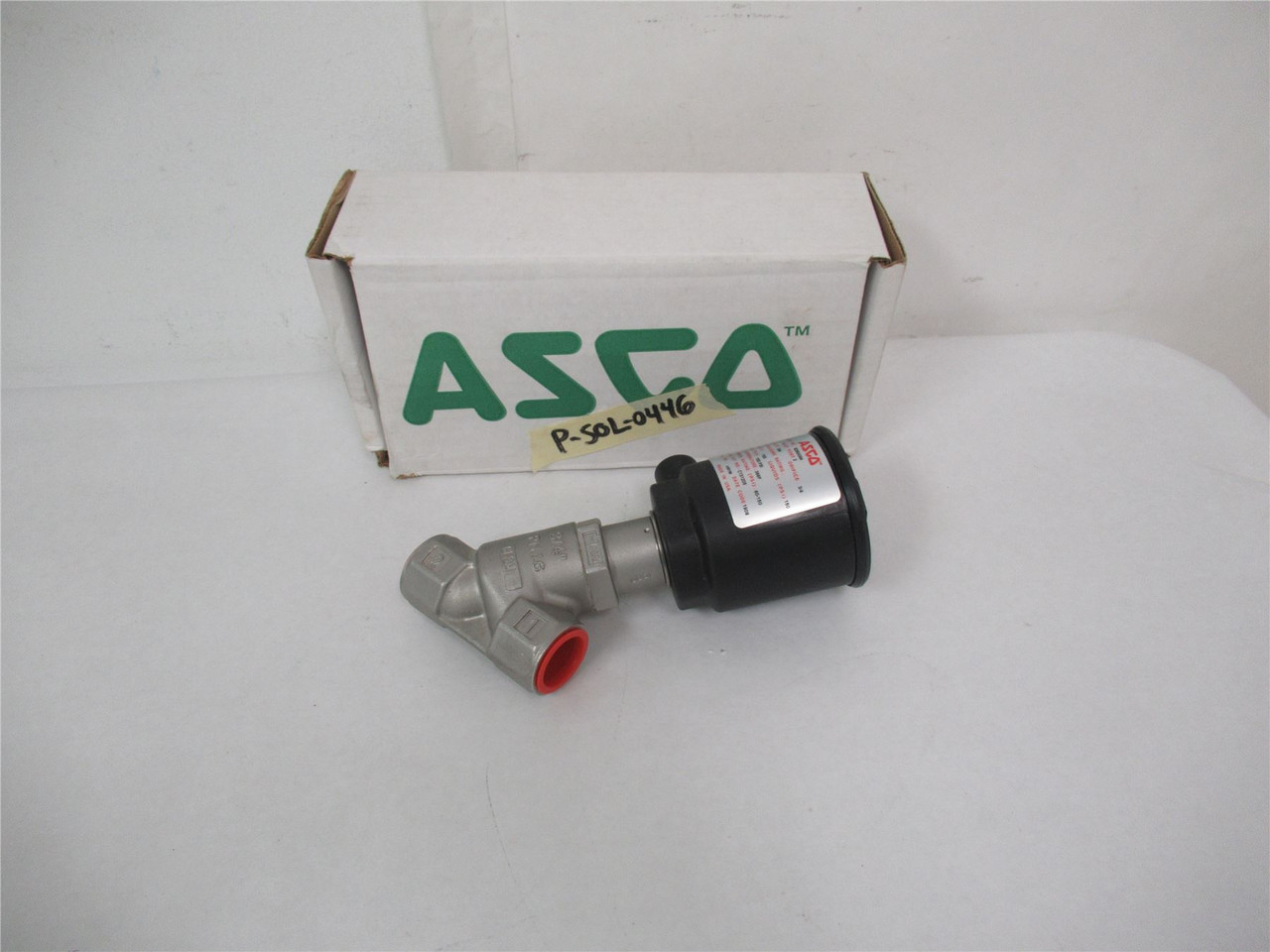 Asco 8290A394; Solenoid Valve  2/2 NC 3/4" NPT SS