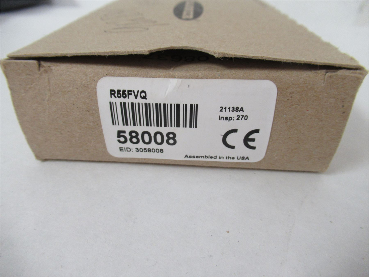 Banner R55FVQ; Photo Sensor Red LED10-30 VDC Bipolar NPN/PNP