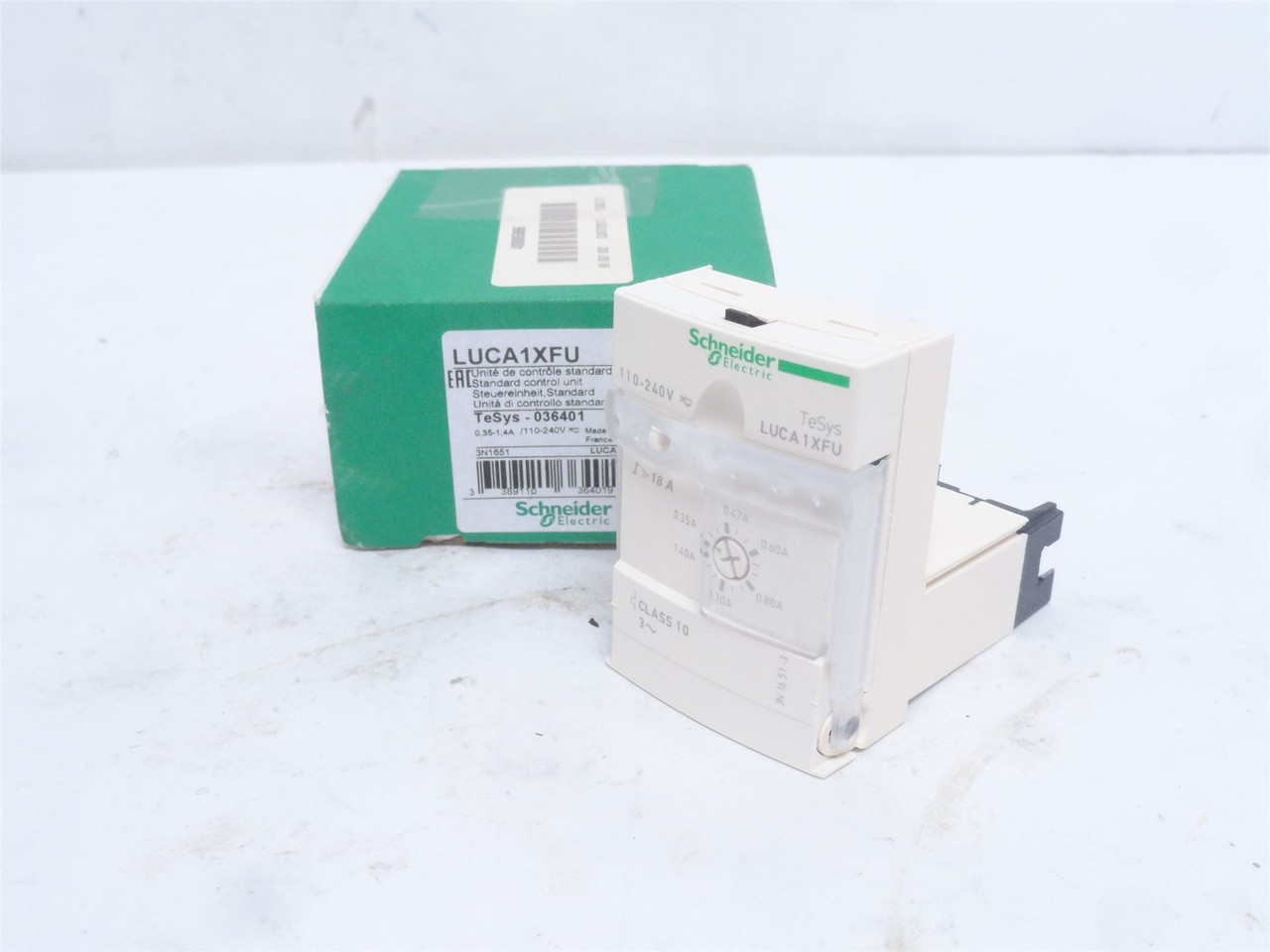 Schneider LUCA1XFU; Soft Start Control Unit 0.35-1.10A; 3PH