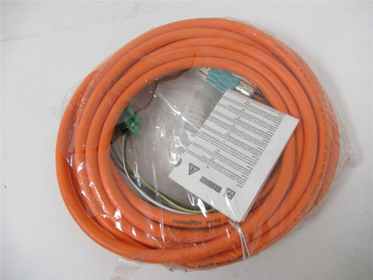 Siemens 6FX5002-5DA01-1AH0; Power Cable Motion Connect