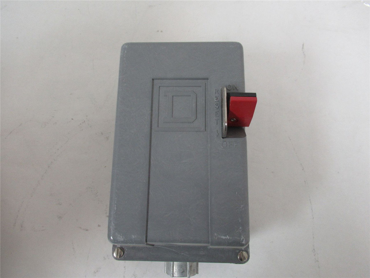 Square D 2510MBW2; Motor Starter NEMA M0 18A NEMA 4/4X