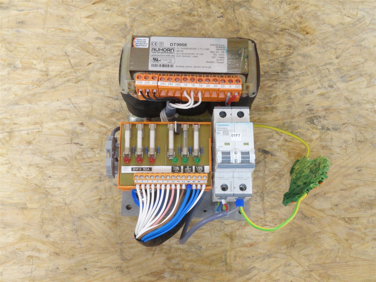 Multivac 11686017201; Power Supply Module; Assembled; 581VA