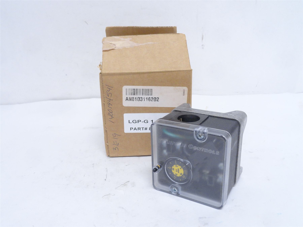 Antunes 8103116202; Gas Pressure Switch 1 – 20" W.C.