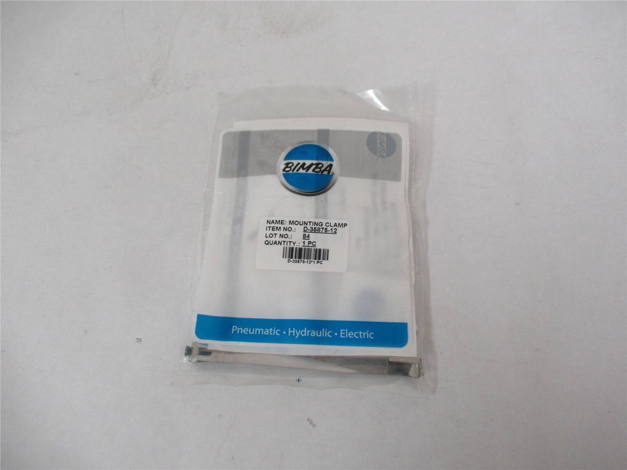 Bimba D3587412; Mounting Bracket Kit Flat Band Autoswitch