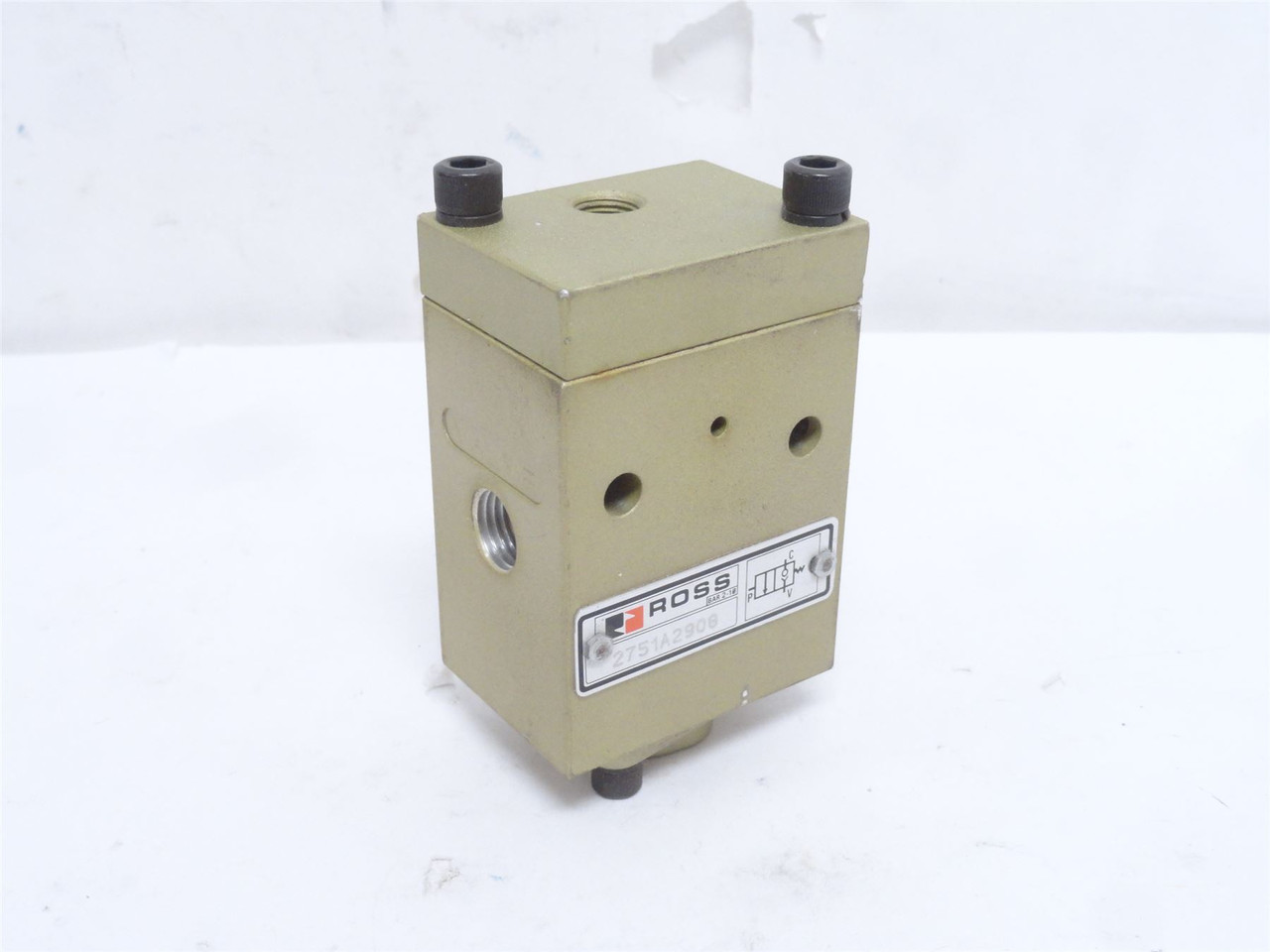 Ross 2751A2908; Solenoid Valve Block 2-10BAR