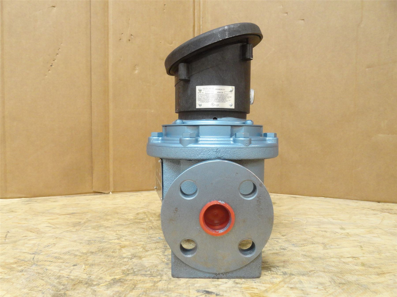 Red Seal MP1C1R0D10000E0G; Flanged Flowmeter; 1" ID; 7/70GPM