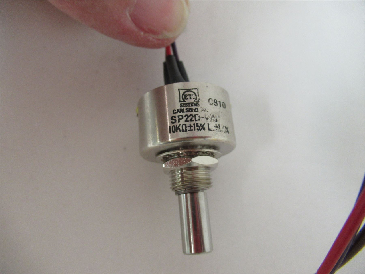 ETS SP22D-NS-10K; Potentiometer 10Kohm 1 Turn