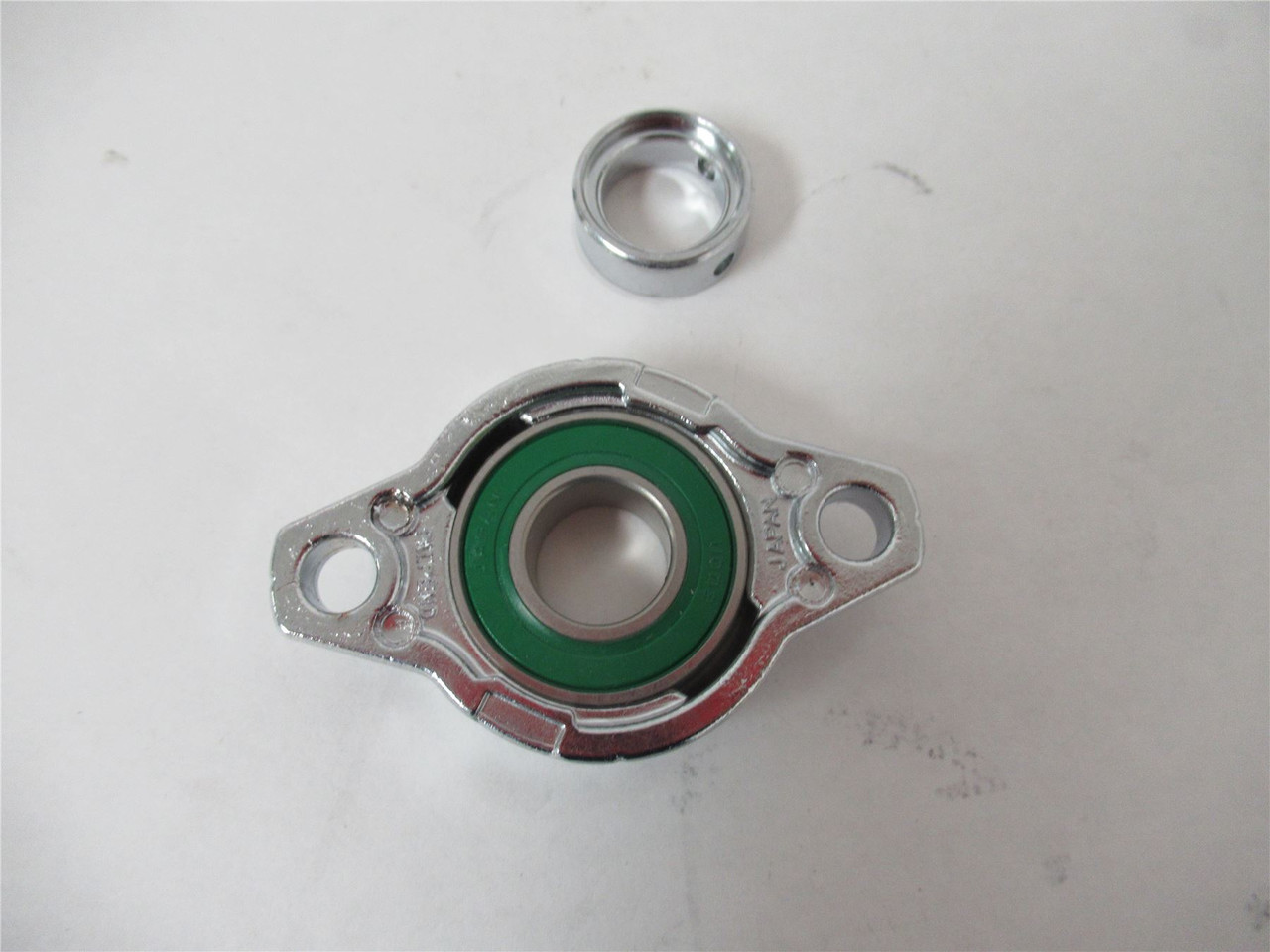 Asahi MUFL002; 2-Bolt Flange Bearing  15mm ID
