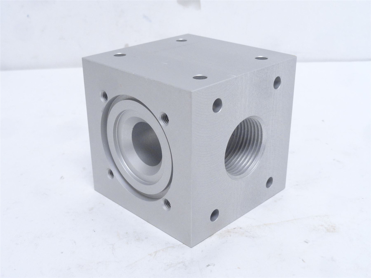 Multivac 11581951088; Aluminum Distribution Block 80mm Square