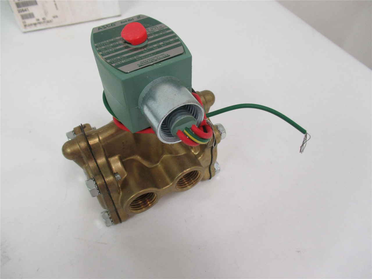 Asco 8316G066; Solenoid Valve 3-way 1/2" NPT 120/110VAC