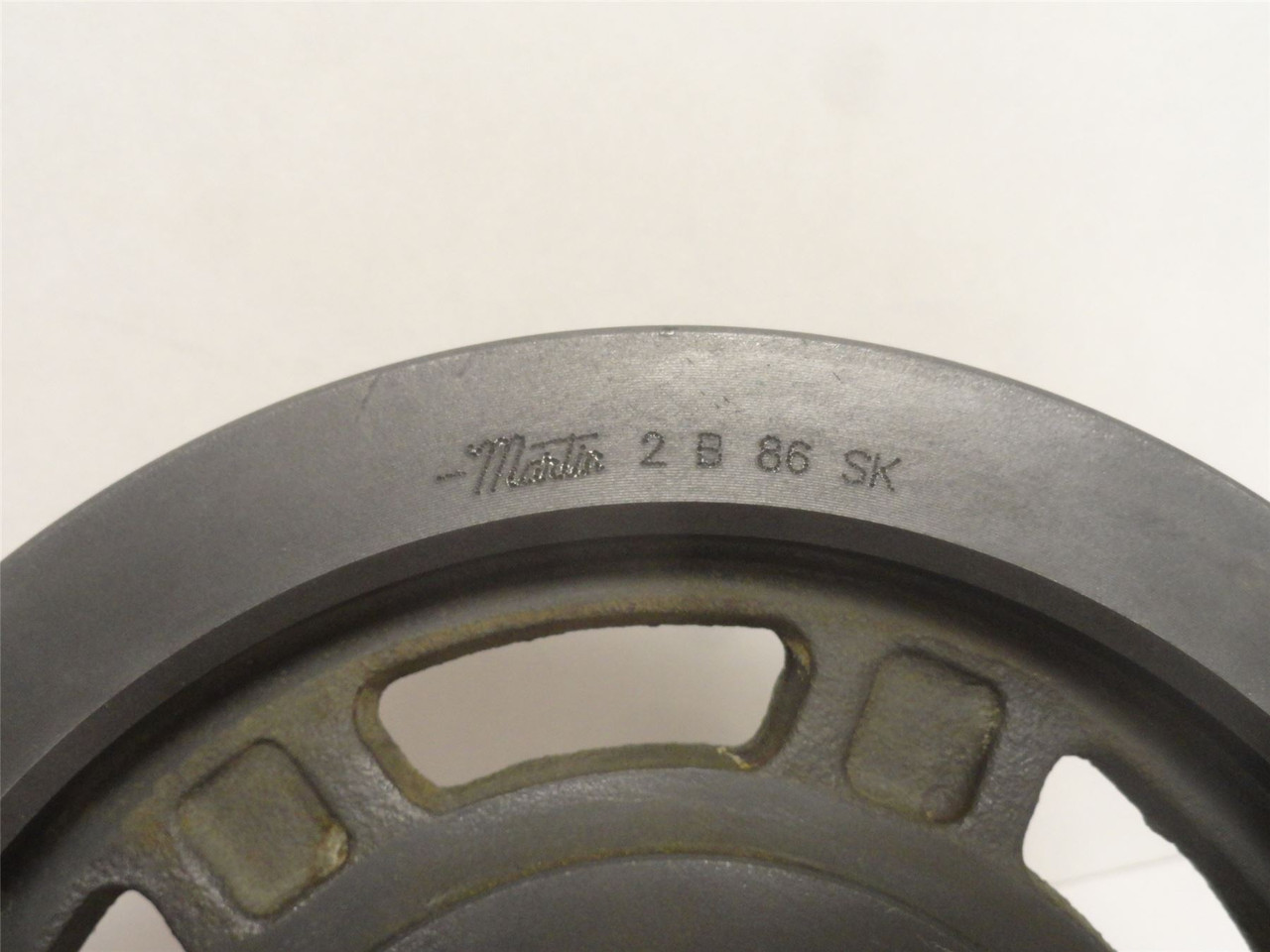 Martin 2B 86 SK; Bushed V-Belt Pulley; 2 Groove; Belt: A; B