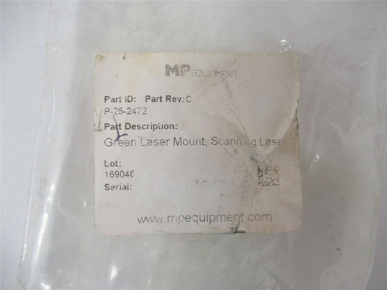 MP Equip P-25-2472; Photo Sensor Scanning Mount