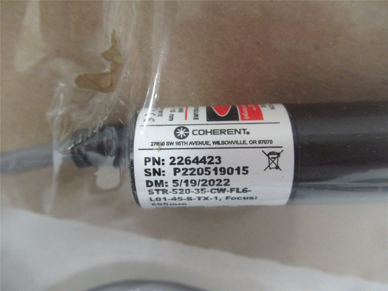 Coherent 2264423; Scanner Assembly 35MW w/Mount