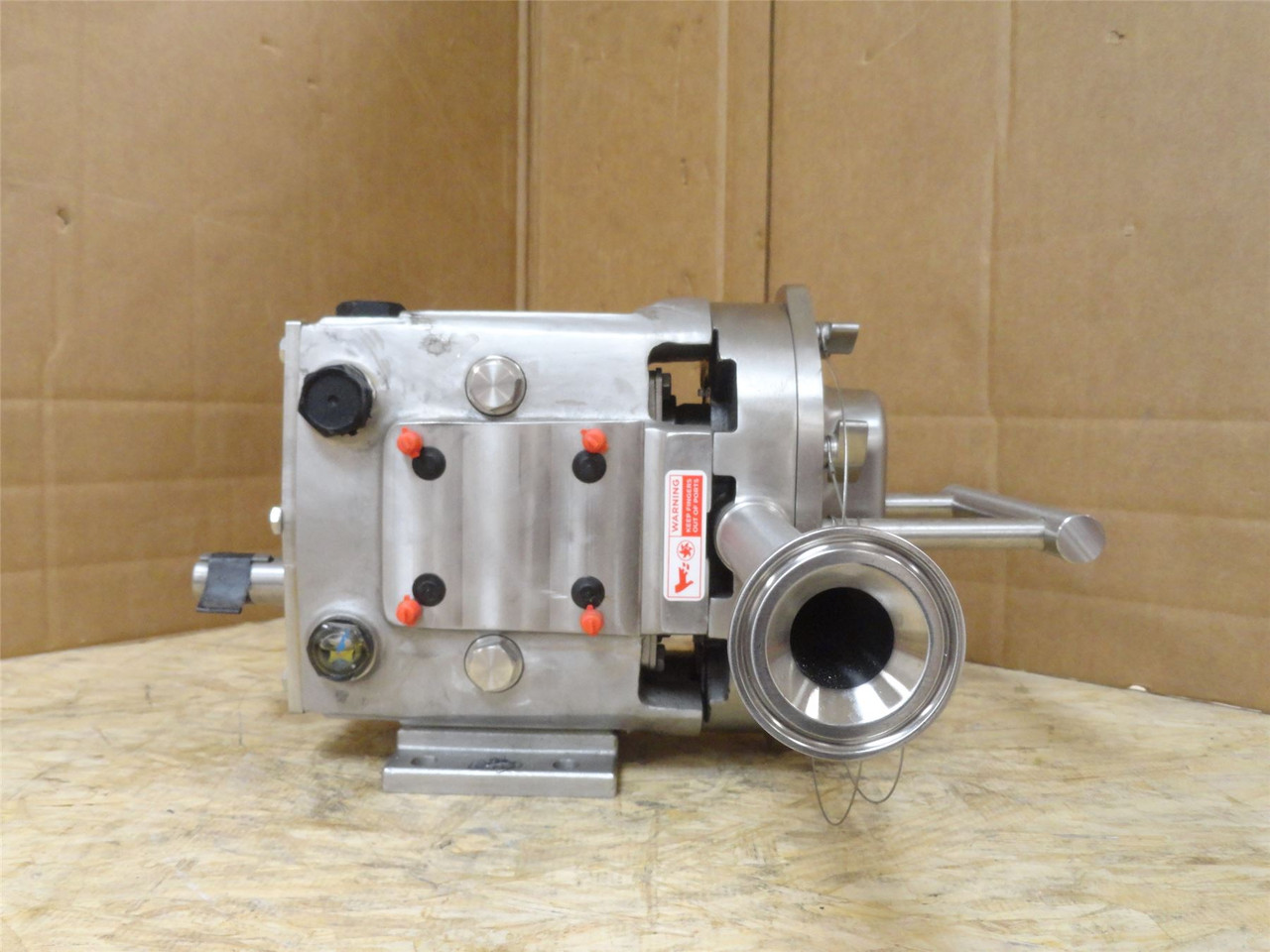Ampco ZP1-015-0; Positive Displacement Pump; SS; 1-1/2" Clamp