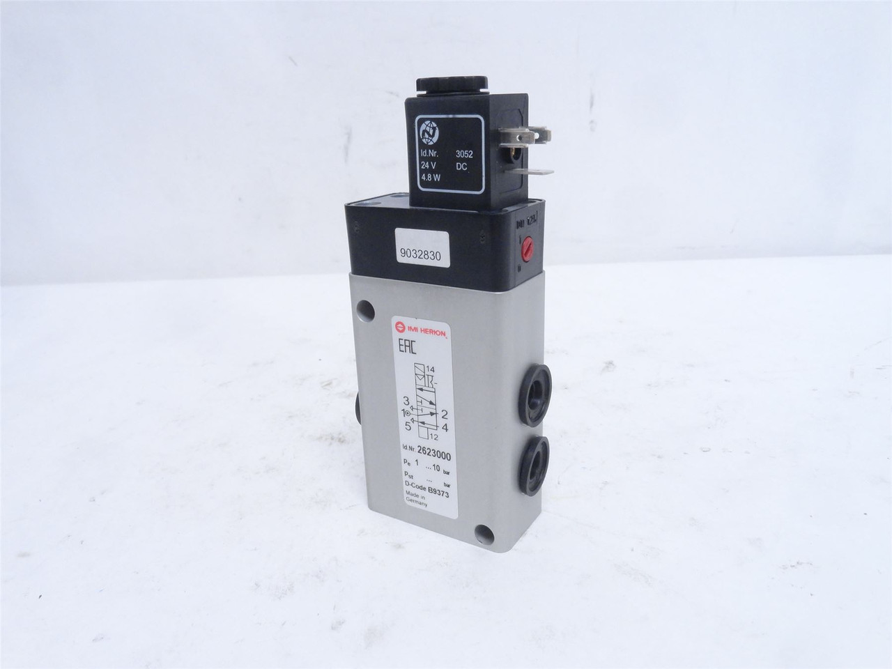 Norgren 2623000; Solenoid Valve; 1-10BAR; 24VDC; 1/4" Ports