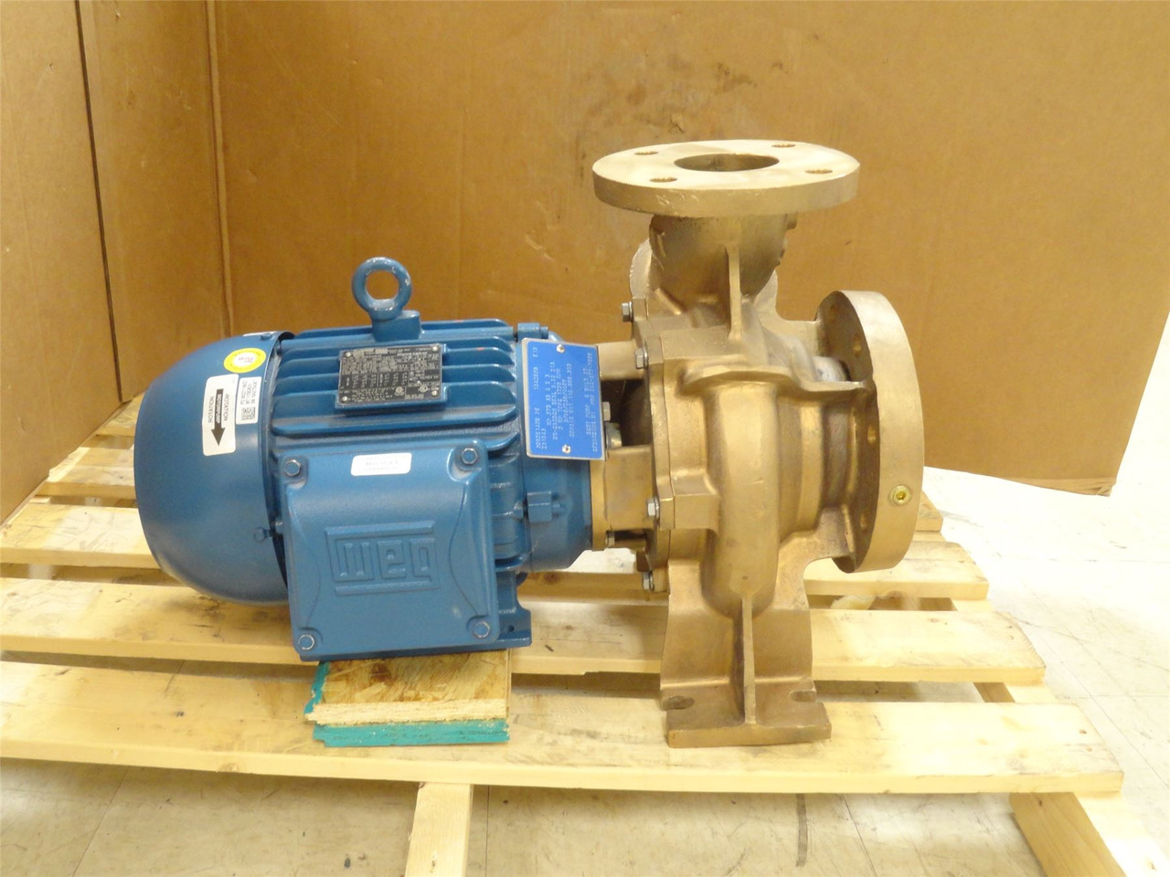 Scot Pump 3095K148W; Centrifugal Pump; 5HP; 4" In x  3" Out